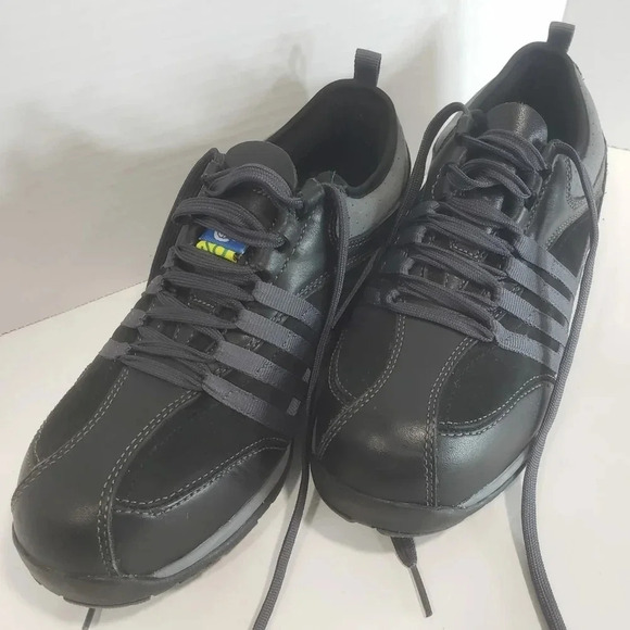 Terra Womans Black Steel Toe  Work Shoes.Size 8. - Picture 7 of 9